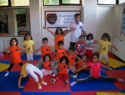 Minik cimnastikcilere durmak yasak